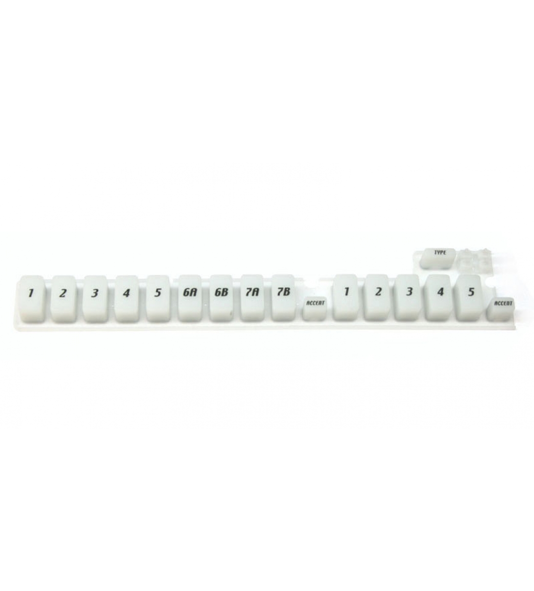 Set di 17 pulsanti, parte batteria e parte sintetizzatore, per Korg Electribe EMX-1, Korg 620X120001